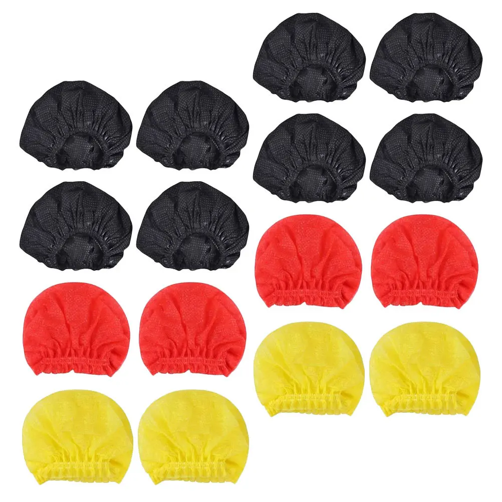 200Pcs Disposable Microphone Protective Cover Non-Woven Windscreen for Karaoke Mic Cover Voice Tube Protection