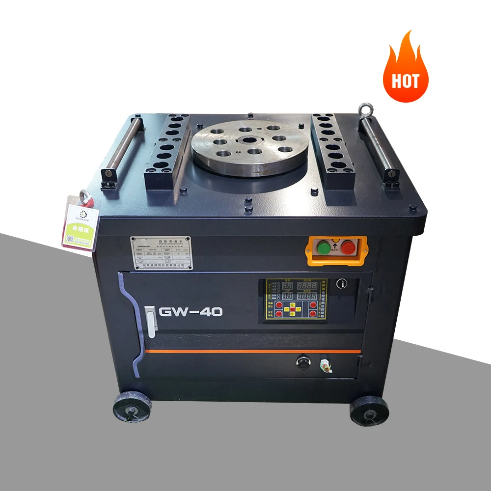 Factory Rebar Machinery Steel Bar Bend Reinforcing Rebar Bending Machine