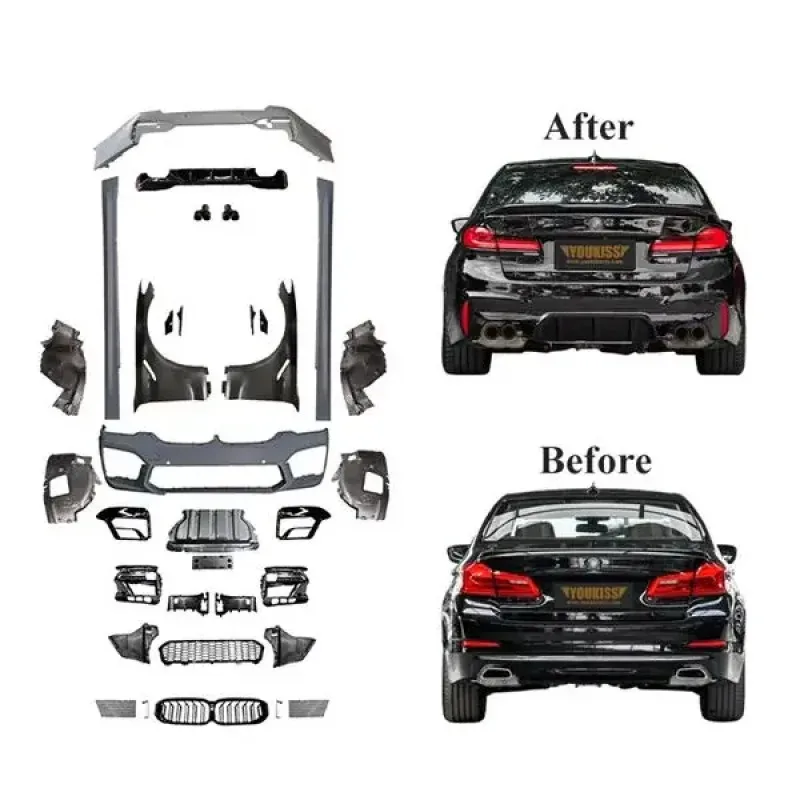 

Genuine Car Body Kit 2018-2020 5 Series G30/ G38 Upgrade 2021-2023 Wide M5 Bodykit YouKiss High Quality