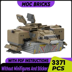 Military Aircraft Model Moc Building Bricks DR-4 Viking Dropship Technology Modular Blocks Gift Christmas Toys DIY Sets Assembly