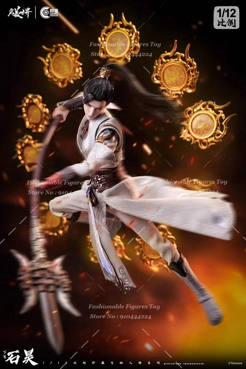 CC9130 1:12 Mannen Soldaat Perfect World ‌   Shi Hao ‌ Daoïstische cultivator ‌   Volledige set 6 inch actiefiguurmodel Beste verzamelpoppen