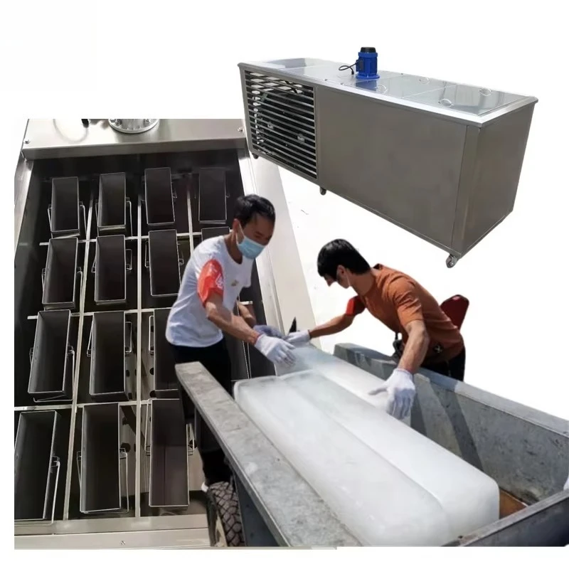 Customized Commercial 500kg Ice Maker Automatic Snow Flake Countertop Stainless Steel Bar Cafe Industrial Machine