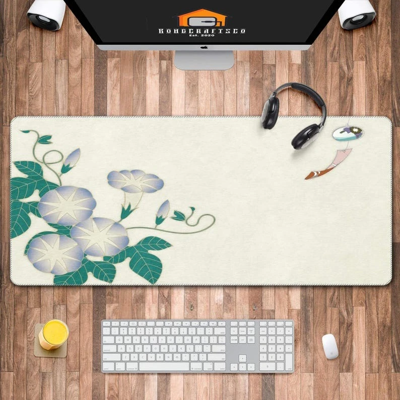

Japanese Ukiyo-e Art Mouse Pad Large Rubber Anti-slip PC Desk Accessories Mousepad for Offices and Gamer Keyboard Mats Decor Mat
