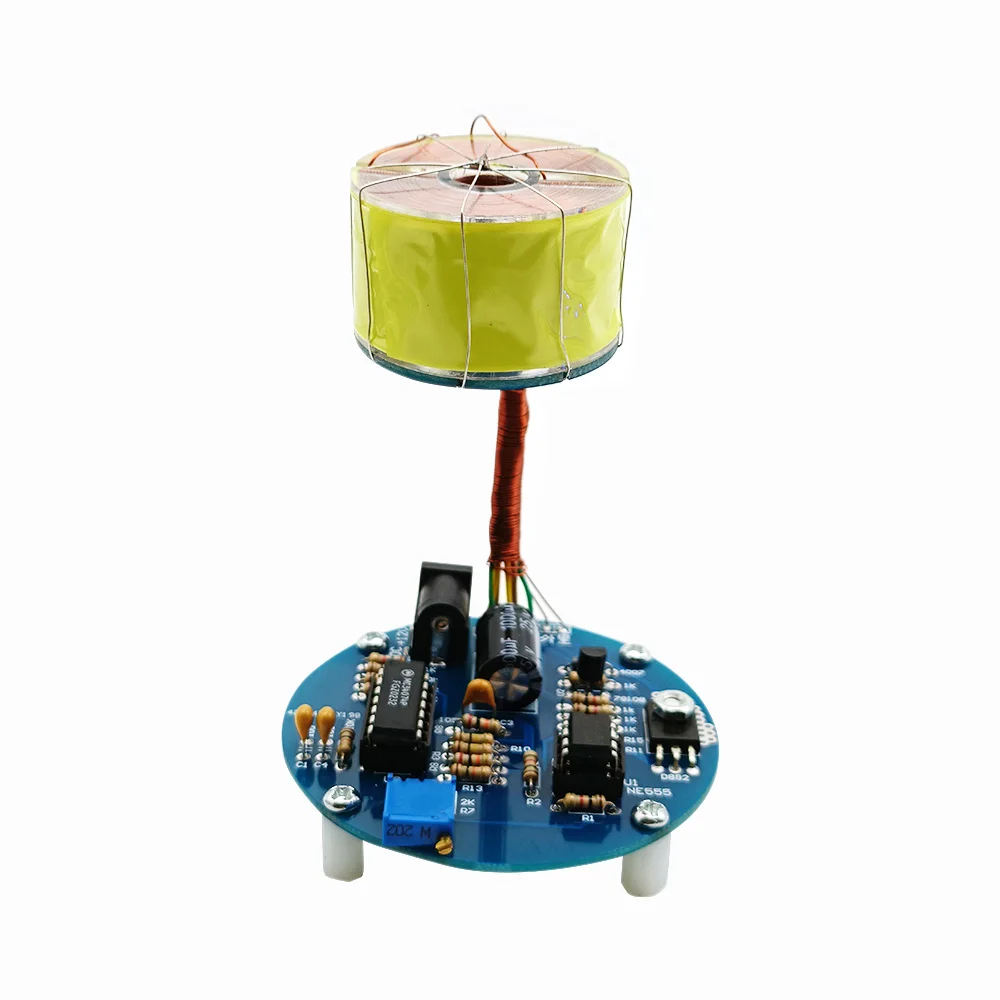Imagem -05 - Levitação Magnética Faça Você Mesmo Kit de Suspensão Magnética com 12v Alimentação Ciência Educação Eletromagnética Experiment Toys Kit