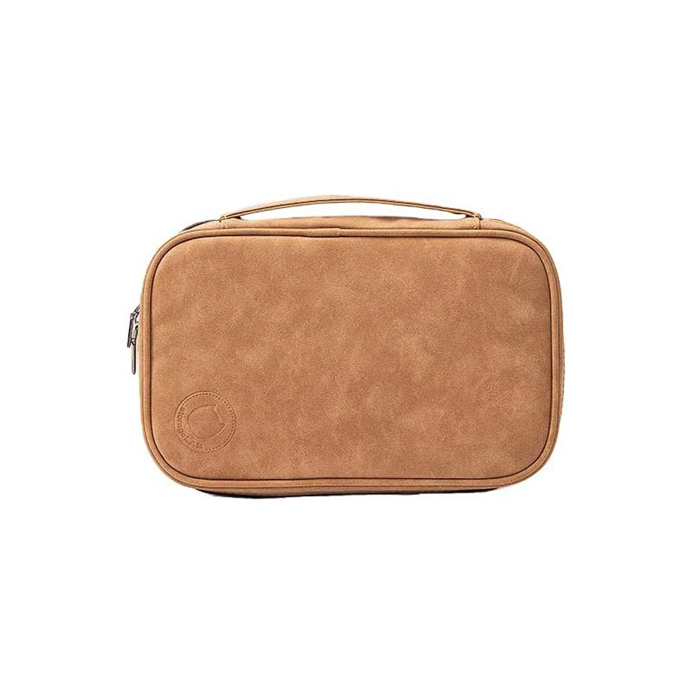 

PU Leather Jewelry Storage Bag Multi-functional Rings Necklace Bracelet Bracelet Display Box Organizer Holder