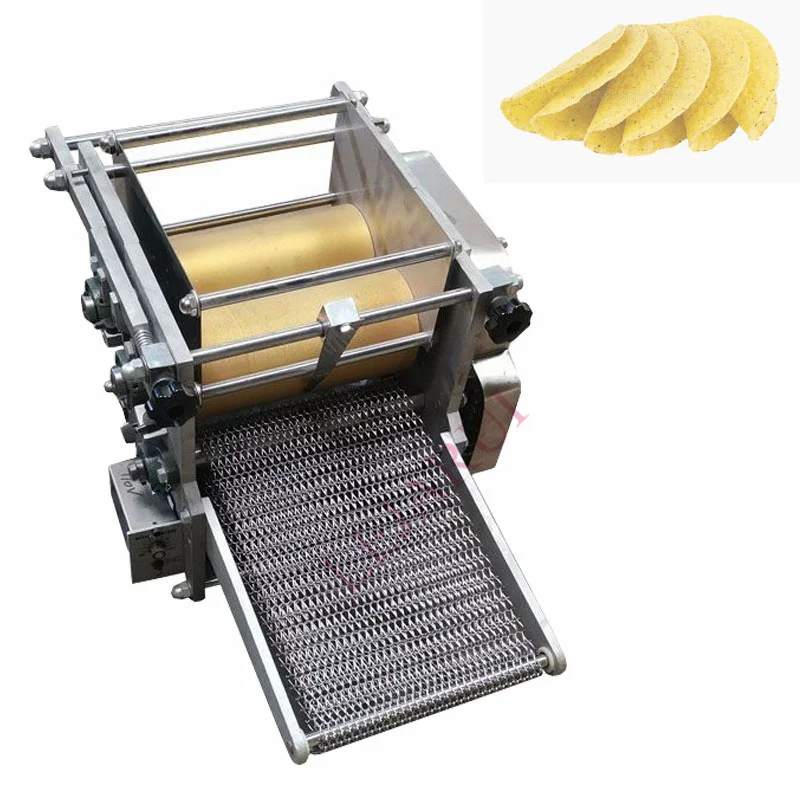 Making Machine Tacos Maker Automatic Chapatti Commercial Corn Tortilla Roller Press Making Machine