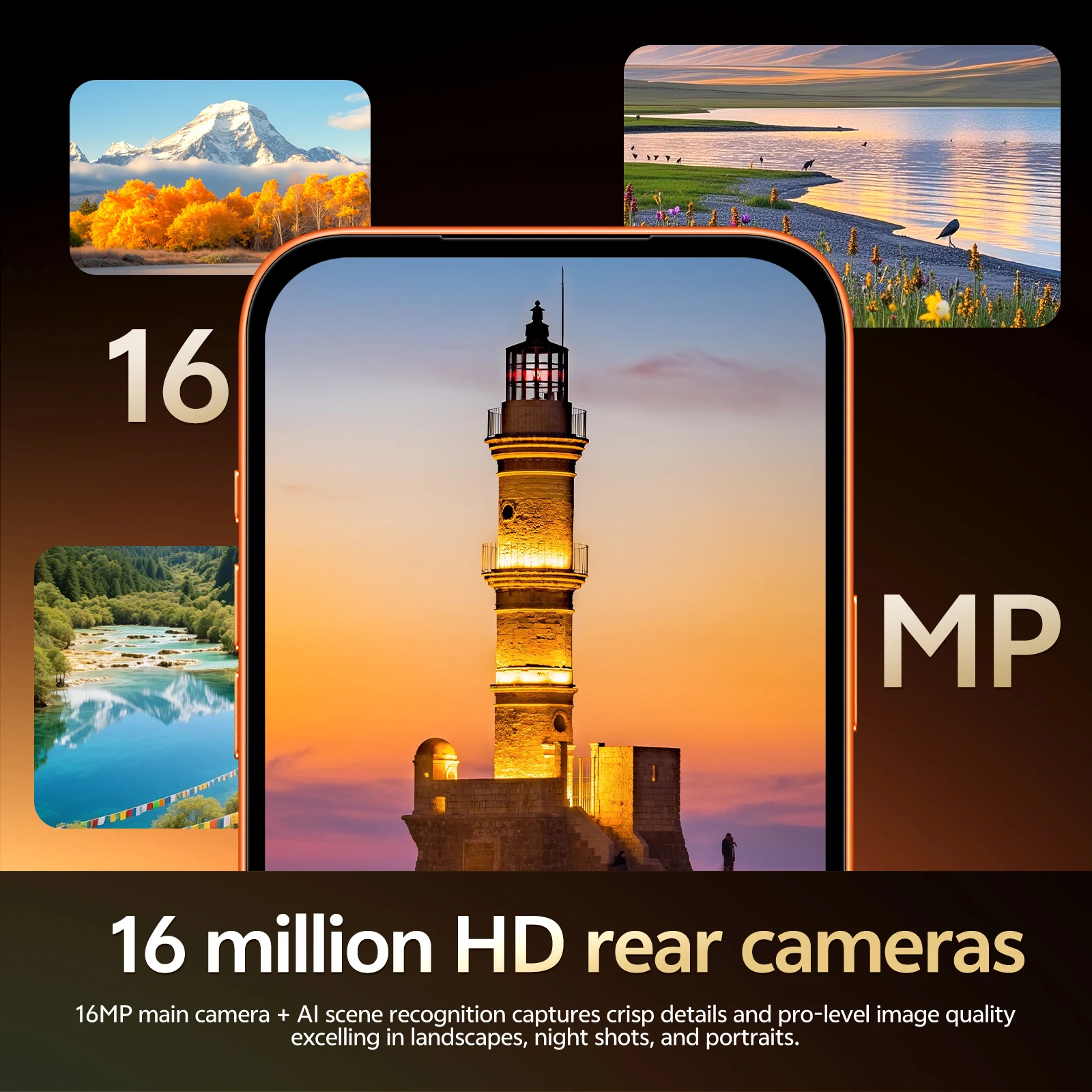 IVMI Global Vision 18Pro Max Smartphone 6.7Inch Android 12 4GB RAM 32GB ROM Face ID Google Play Store Fingerprin Mobile Phones