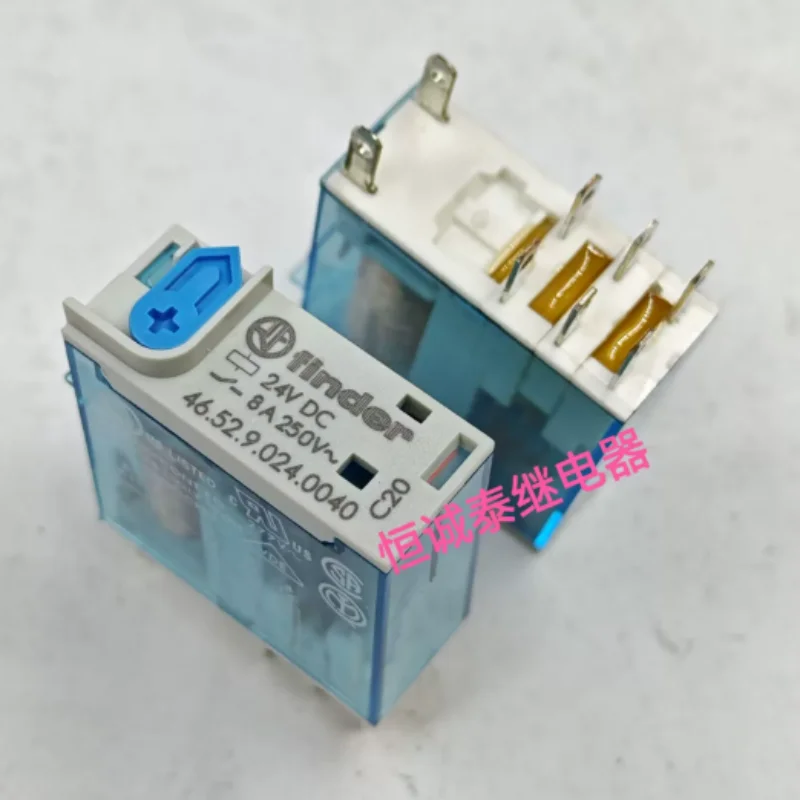 46.52.9.024.0040 Power Relay, Width 8-pin, DC 24V