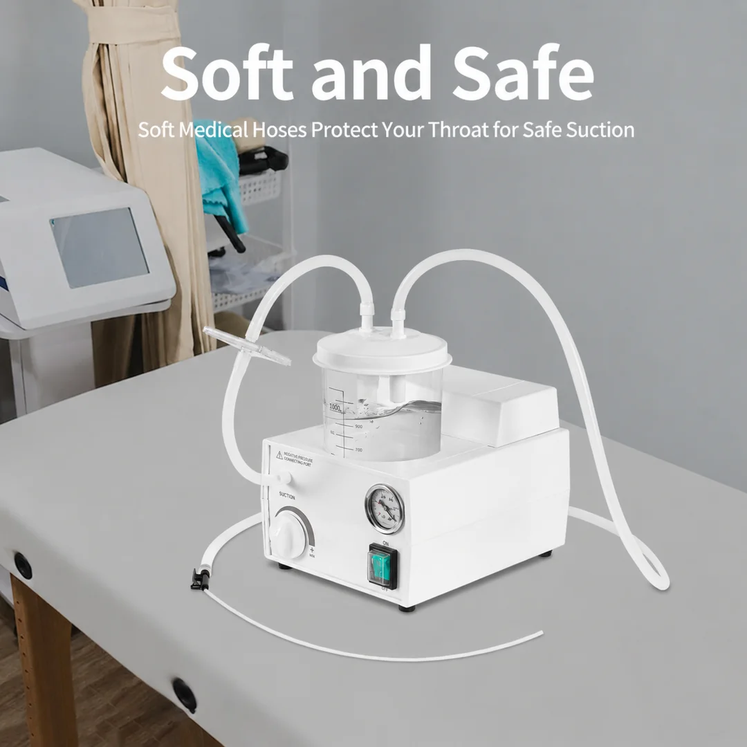 携帯用吸引器 11L/分 オイルフリーポンプ 低騒音 ≤60 - Suction Machine Medical のレビューと価格