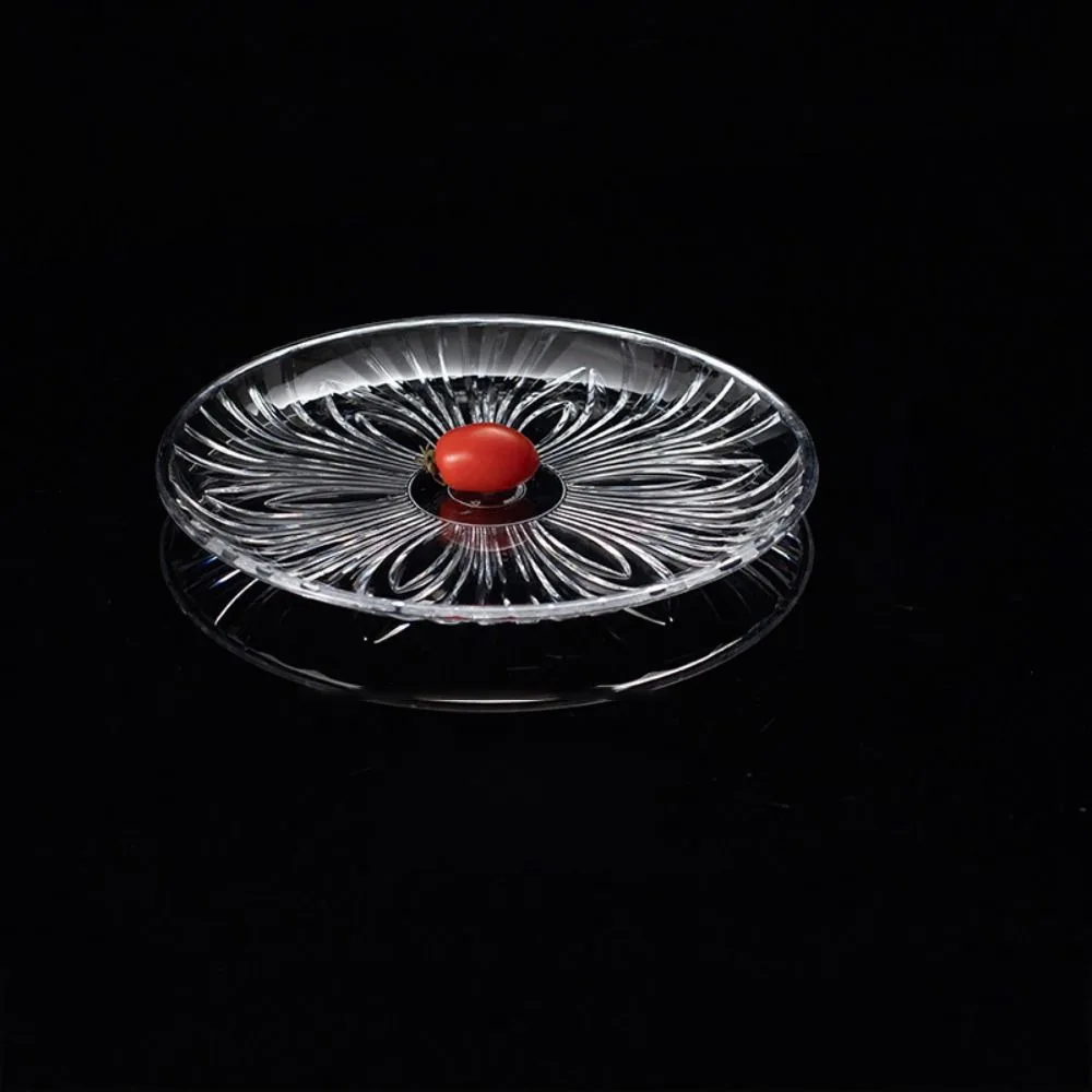Round Kitchen Supplies For Ktv Display Food Baking Cakes Afternoon Tea Dessert Plate Fruit Plate Food Sampling Tray Tray Stand