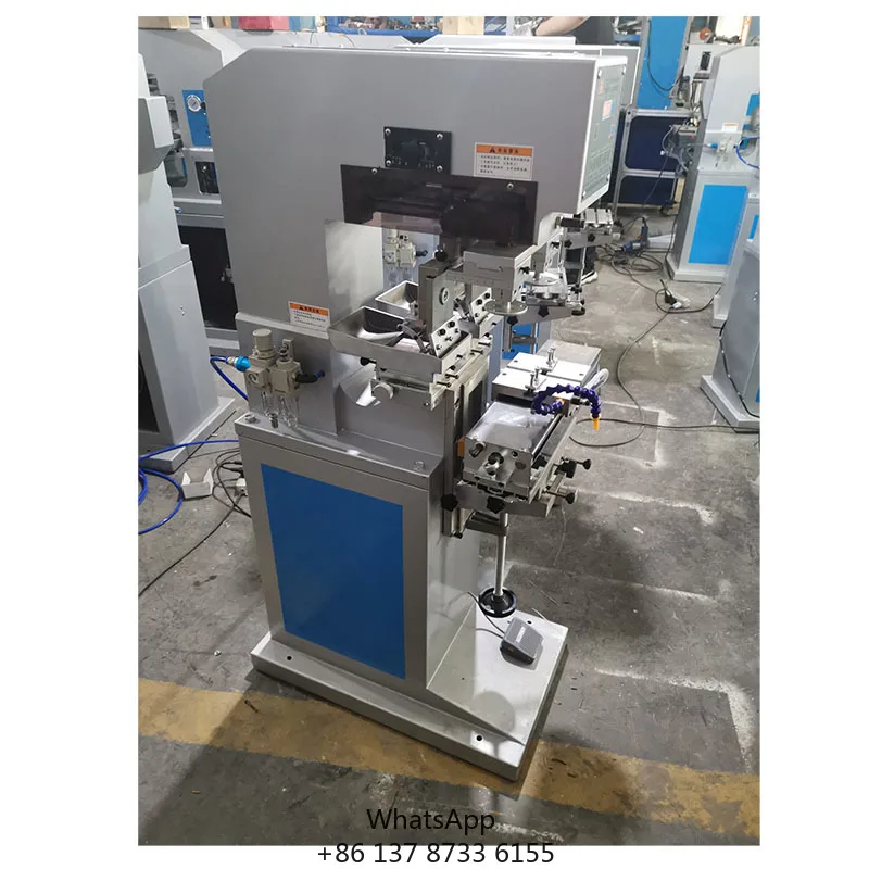 Ink Tray 2 Color Pad Printing Machine With Shuttle