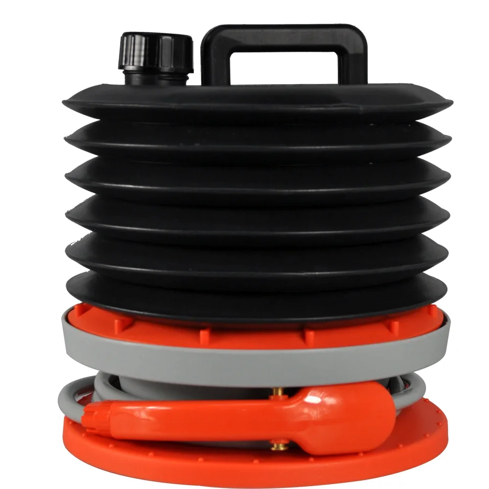 

Hiking Shower gear parts 10 L folding water tank shower parts outdoor camping shower