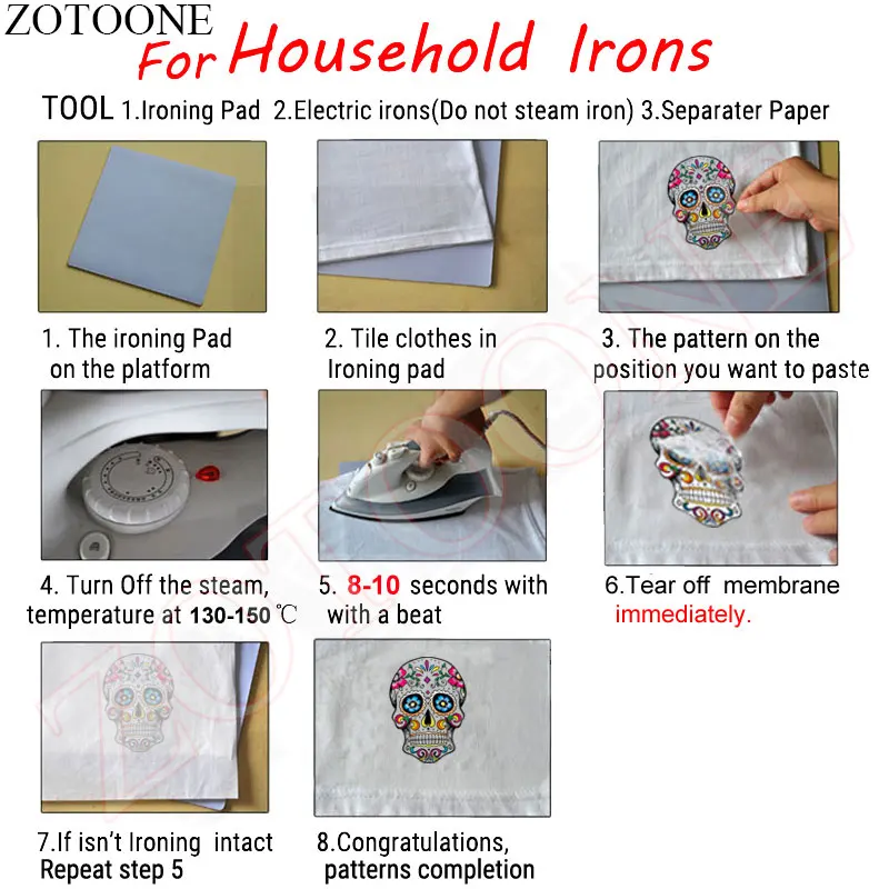 Red Hot Chili Peppers Patch Aufbügeln Transfers für Kleidung Hip Pop Thermo kleber Patches Aufkleber DIY Transfer Applikationen