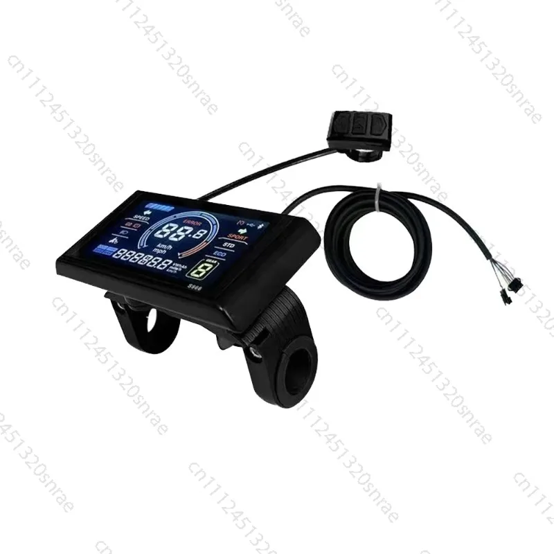 Aluminum DC Electric Bike M5 Display for 20-inch V8 Ultra-Wide Bike US Dashboard Replacement Electric Bike Parts