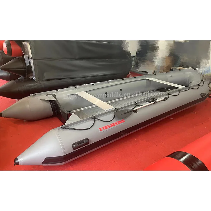 Zodiac 6m Stock 1.2mm Pvc Semi-rigid Inflatable Rowing Boat Fishing For Sale