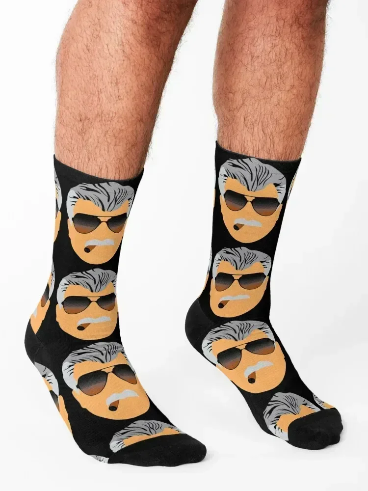 MIKE DITKA FACE CHICAGO Socks Heating sock Novelties cotton compression Socks Women Men's