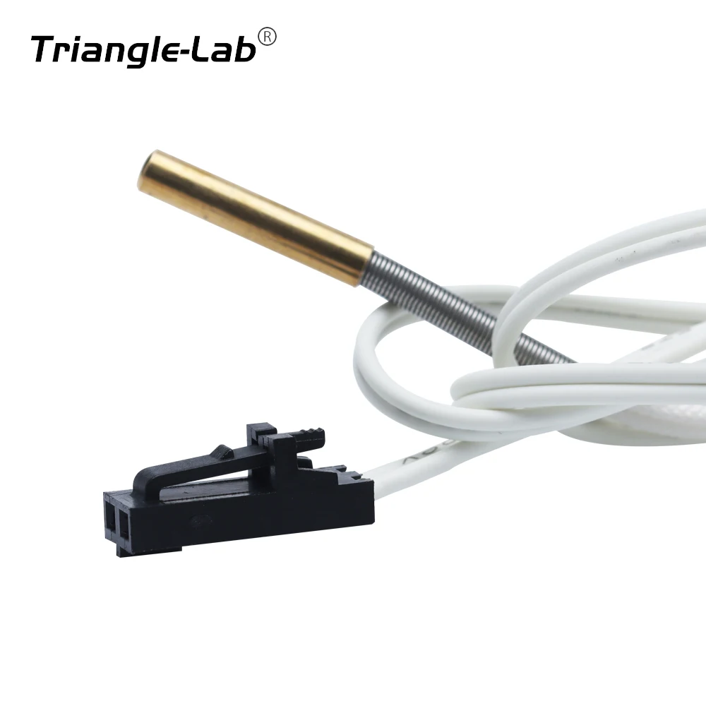 Trianglelab 104NT-4-R025H42G (نفس 104GT-2) الثرمستور 70 سم قابس مخصص لاستخدام Prusa MK3 MK3S Hotend مباشرة