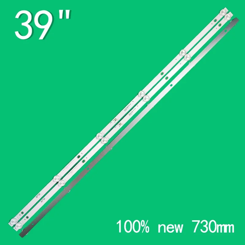 LED Backlight strip 6 lamp For HRS_SQY39GA064_3X6_2W_MCPCB 39D3503V2W6C1B73112M NVR-8060-39RD2S-SMA-N NVR-7707-39RDS2 3V/led