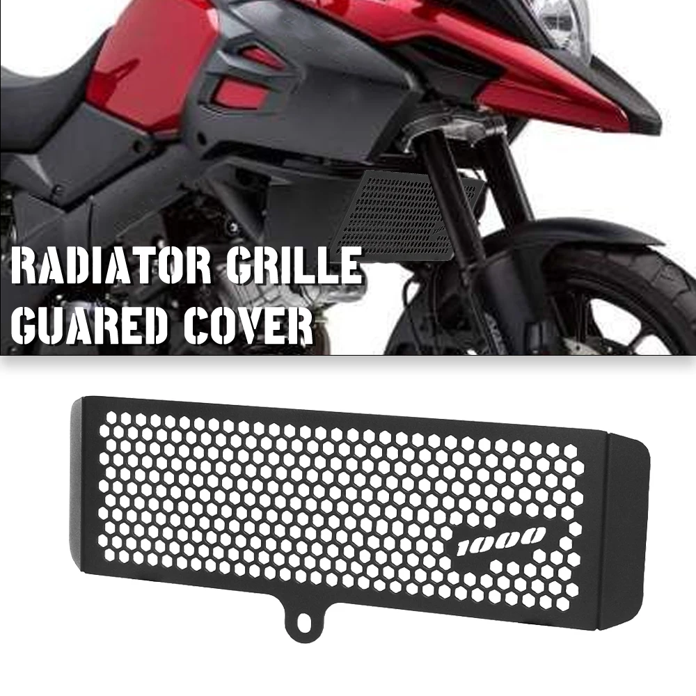 

DL 1000 VSTROM Grille Guard Cover For SUZUKI V-STROM 1000 DL1000 2002 2003 2004 2005 2006 2007 2008 2009-2012 Radiator Protector