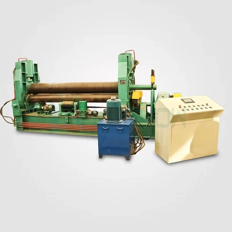 YG Factory Customized Plate Rolling Machine High Speed Automatic Plate Hydraulic 3 Roller Sheet Bending Rolling Machine for Sale