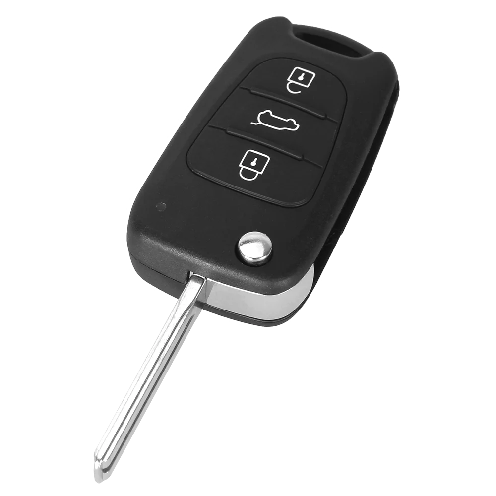 Dandkey per Hyundai I20 I30 IX35 I35 Solaris RIO per Kia K5 Verna Picanto Sportage Flip Car Remote Key Case Fob Shell