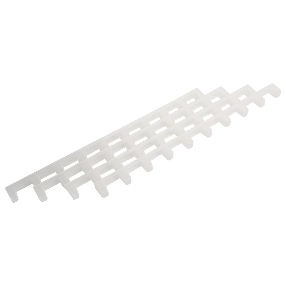 5/50Pcs Beehive Box Groove Plastic Beehive Frame Clips Waterproof And Anti-shake White Beehive Box Groove Beekeeping Accessories