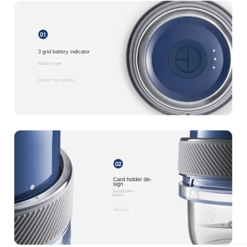 ماكينة تقطيع اللحم من Youpin Mofei صغيرة لتقصف الثوم مكملات طعام كهربائية منزلية صغيرة لتقطيع الهريس