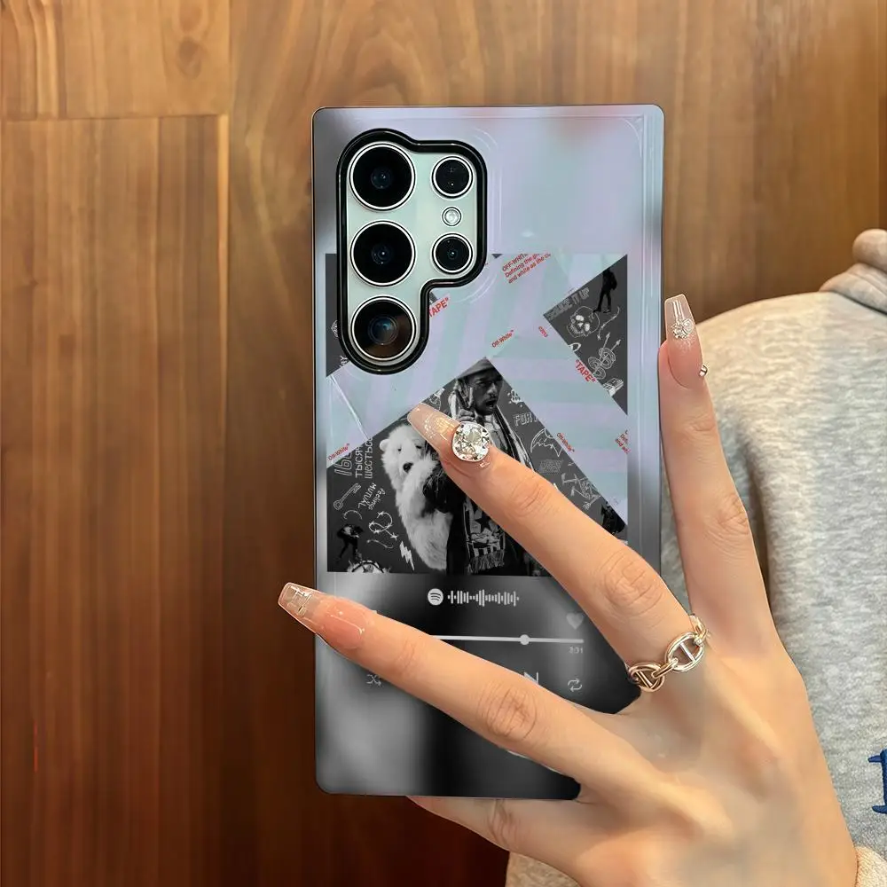 L-Lil Uzi V-Vert جراب هاتف لهاتف سامسونج S25 فيلم شل فاخر GalaxyS24Ultra 23plus S22 21 A56 36 26 16 غطاء طبقة مزدوجة #3