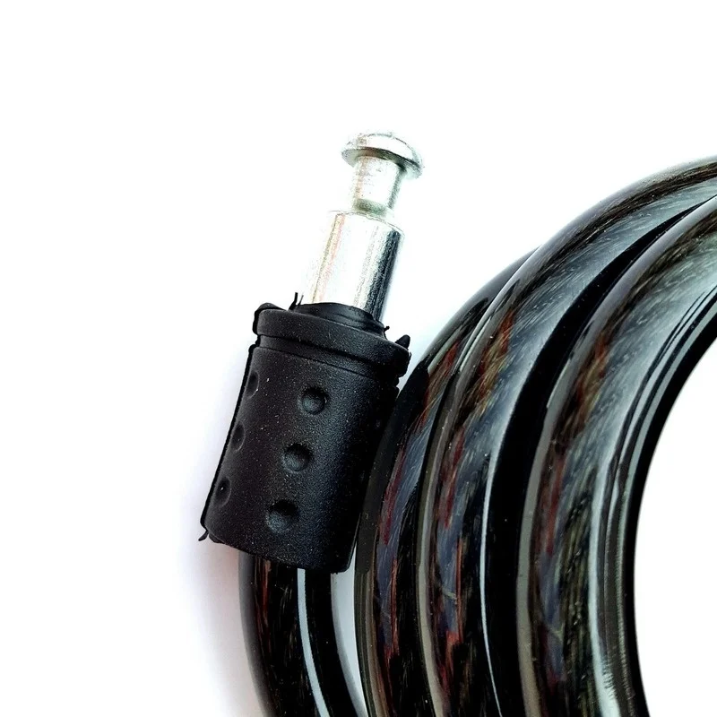 Universal Motorcycle Lock Anti-Theft Belt 2 Keys for Bike Safety Steel Rope Cable
