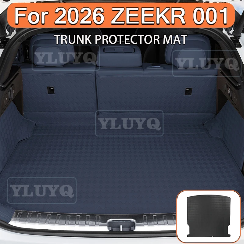 NEW Zeekr 001 Trunk Mat Full-Coverage Car Rear Trunk Mat Dirt-Proof Car Interior Accessories