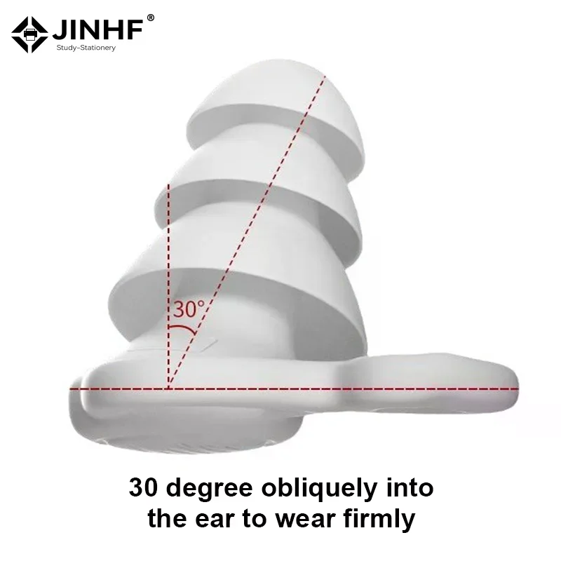 1pair Anti Noise Silicone Earplugs Swimming Ear Plugs Isolation Interference For Work Sleeping Surf Soft Comfort Ear Protector