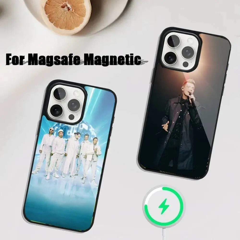 

B-Backstreet Boys BSB Phone Case For iPhone 17,16,15,14,13,12,11,Pro,Max,Plus,Mini,SE4,E Magnetic Magsafe Wireless Charging