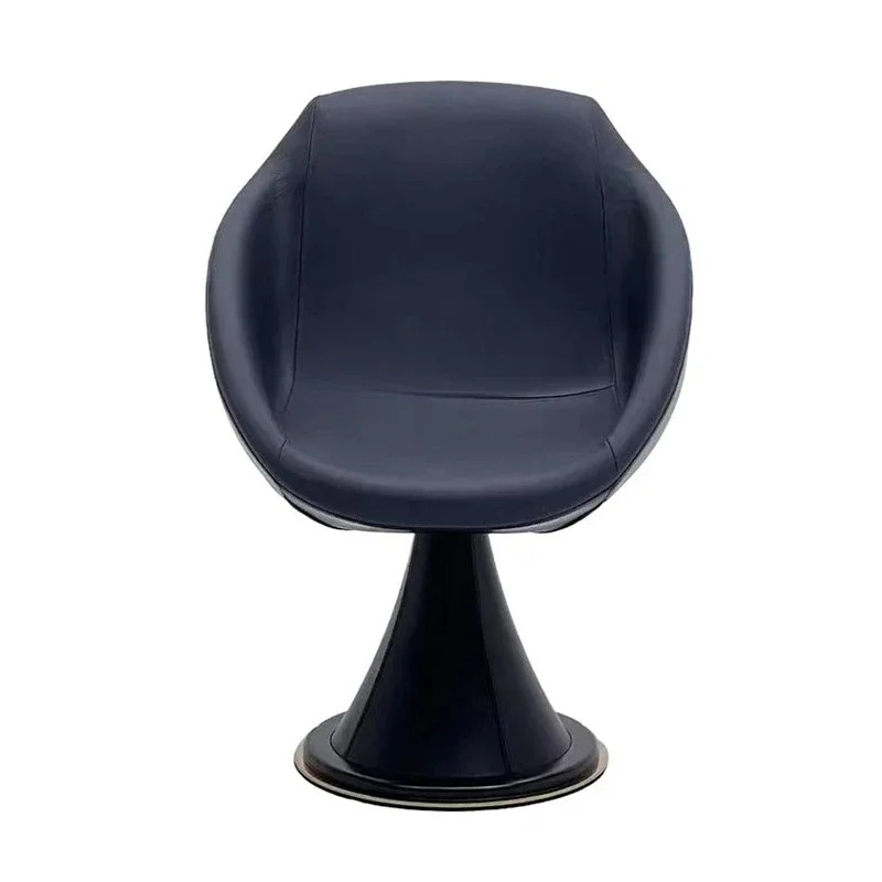 

Итальянский легкий роскошный стул для маджонга Итальянский дизайнер, стул для отдыха, бытовой вращающийся обеденный стул