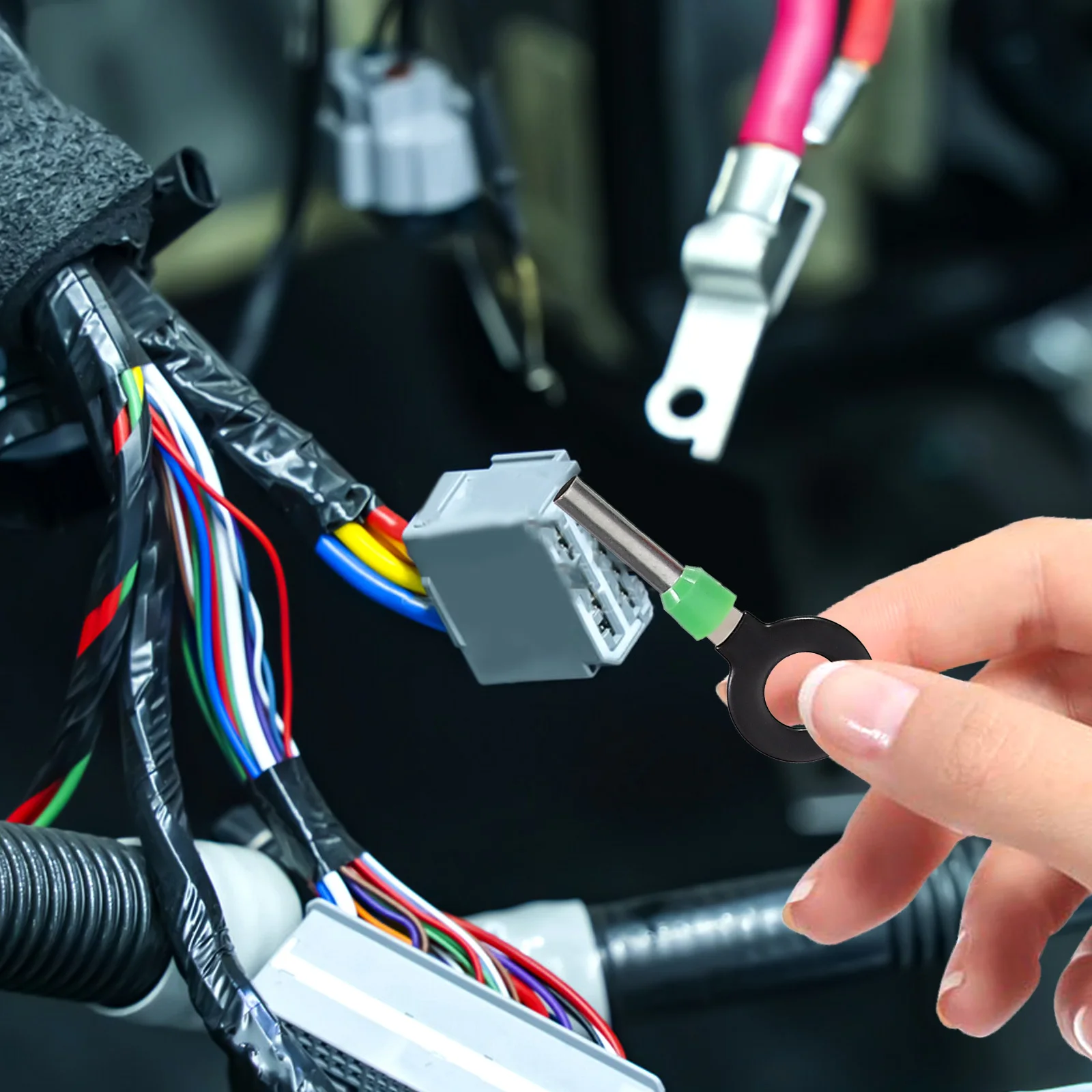 

39Pcs Electrical Pin Remover Tool Kit Car Wiring Connector Pin Release Extractor Puller Compact Lightweight Durable