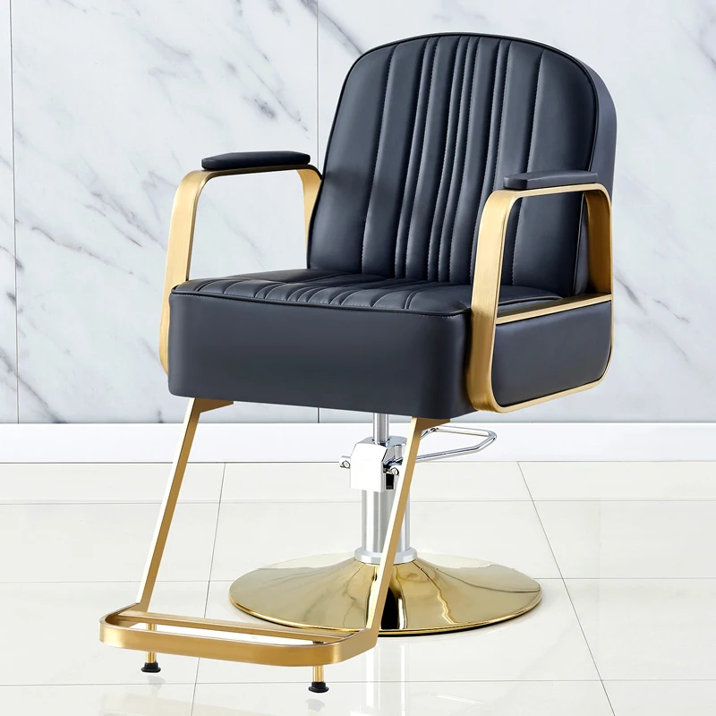 

Beauty Luxury Barber Chairs Stylist Vanity Comfortable Manicure Barber Chairs Professional Silla De Barbero Salon Equipment