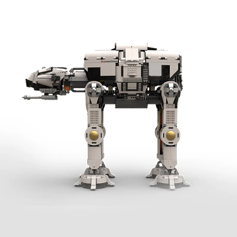 4358 elementów AT-AT Space Force Lunar Walker Model Star Battle Klocki Konstrukcyjne DIY Edukacyjne Zabawki do Składania Prezent na Boże Narodzenie dla Dzieci