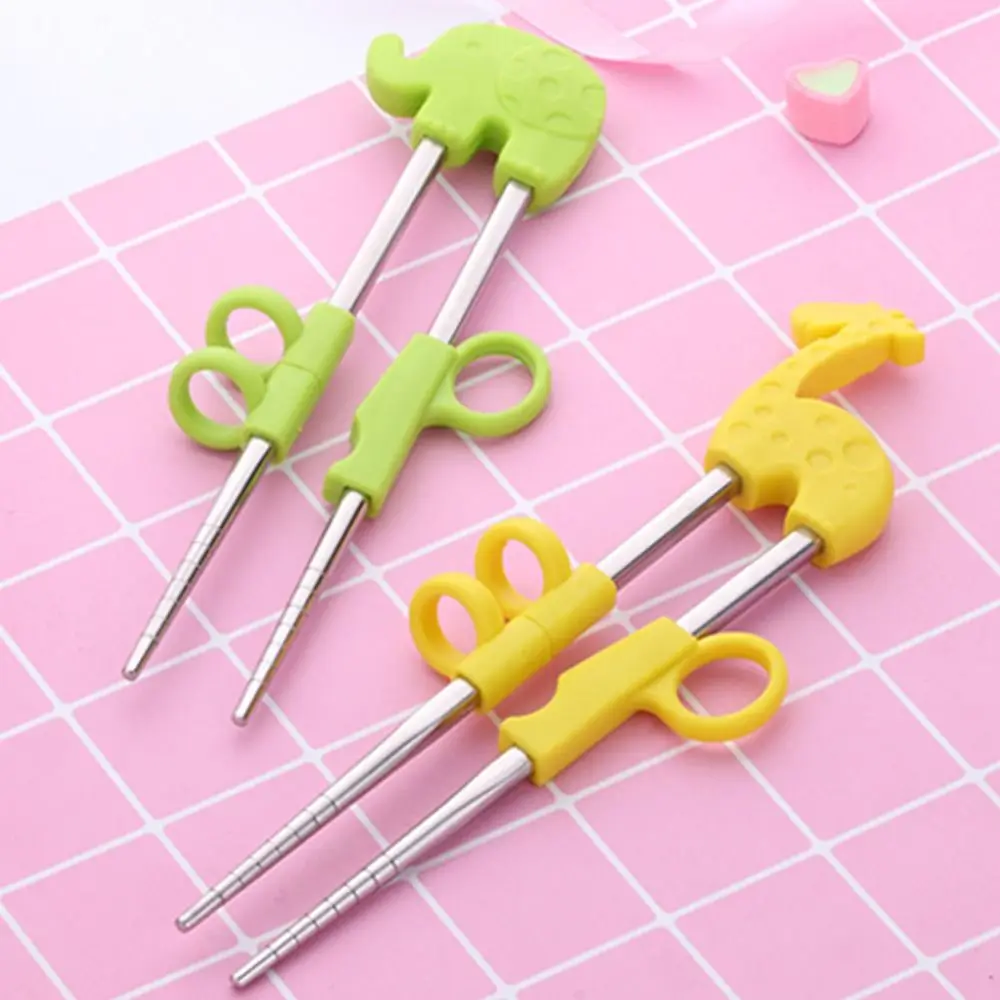 Cute Detachable Food Sticks For Kids Training Chopsticks Learning Chop Sticks Chopsticks Children Tableware Set