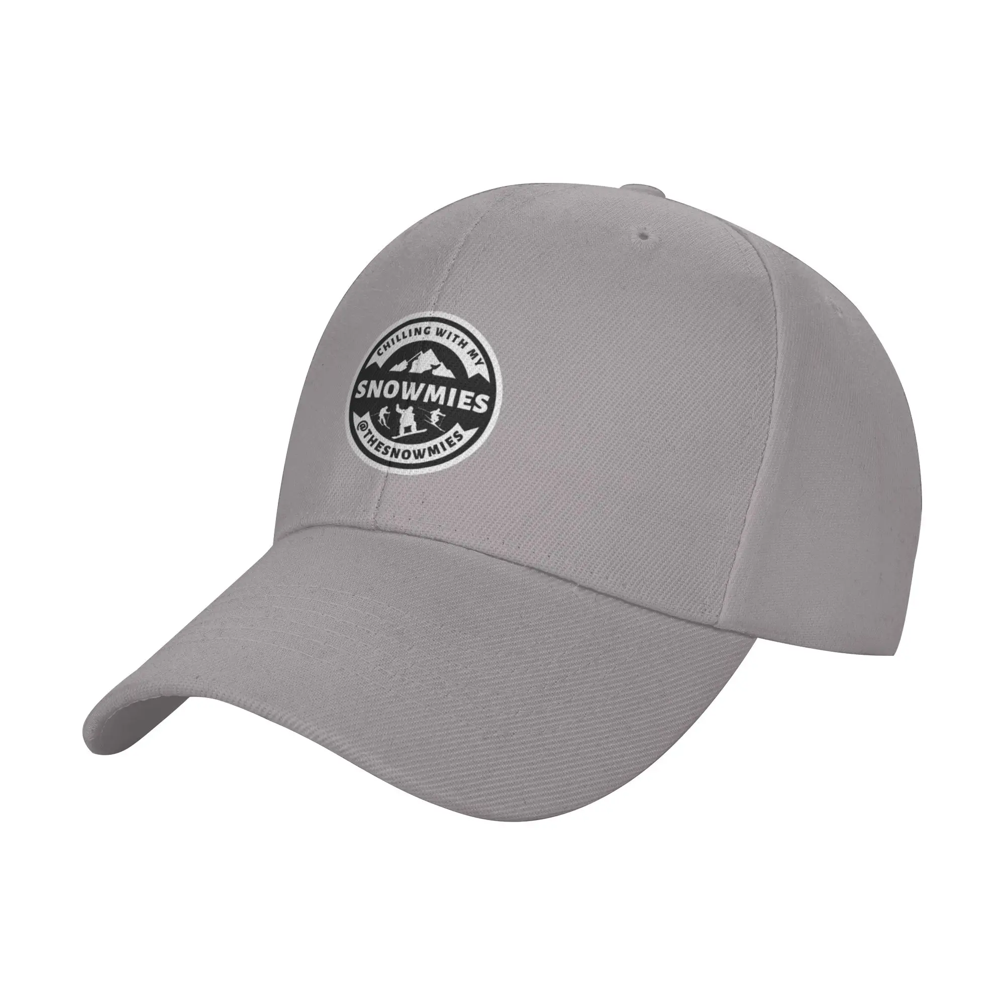 Chilling with my Snowmies Trendy Baseball Cap Subway Travel Hip Hop Cap Peaked Cap