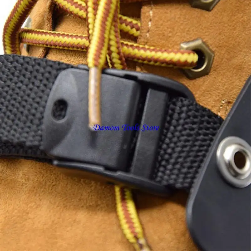 57BE Ventilated Reinforced PU Leather Aerating Footwear For Improved Soil Oxygenation