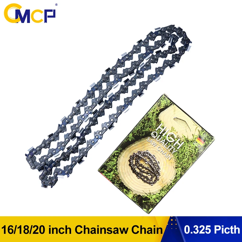 CMCP Chain for Chainsaw 16/18/20inch Picth 0.325'' Gauge 0.058'' Drive Links 64/72/76 Electric Gaslion Chainsaw Chain