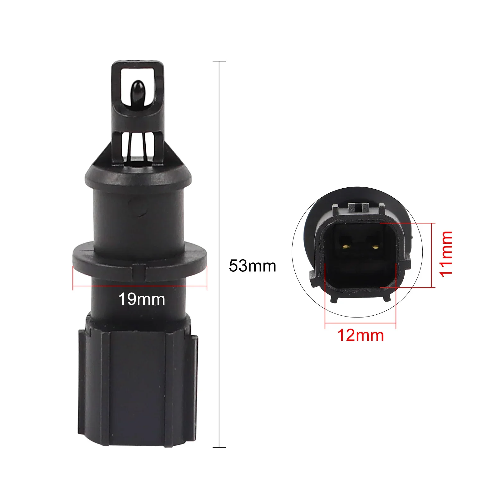 Exterior Outside Intake Air Temperature Sensor 4606487AA for Chrysler Dodge Jeep Ram 4606487AB 5S1024 AX109 SU3229 AJ0012