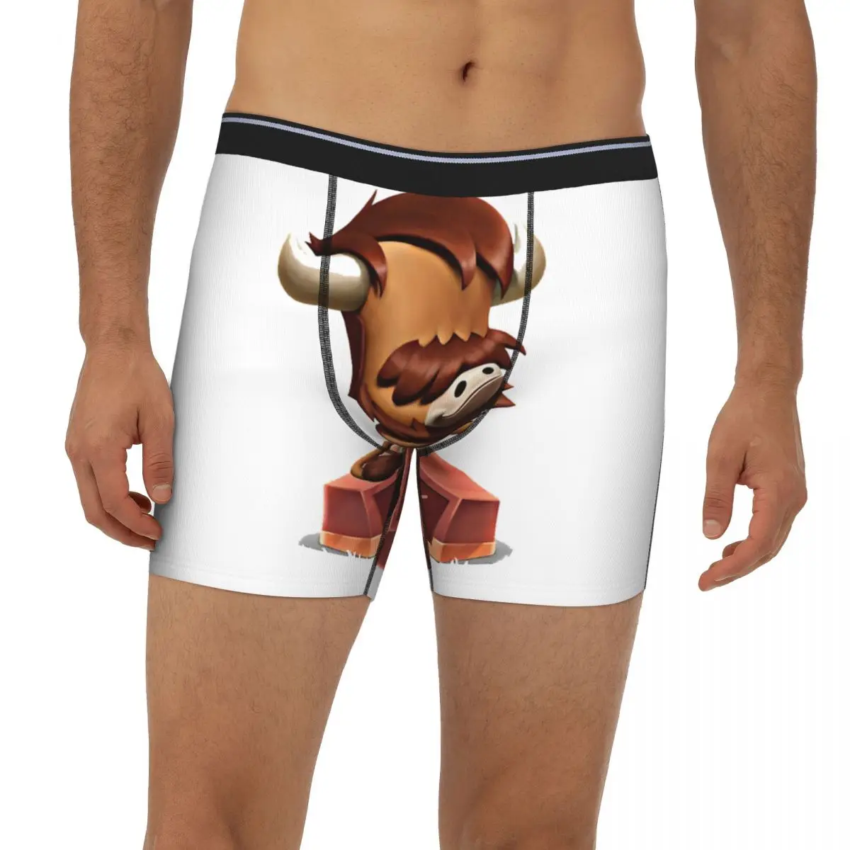 

For Mens Womens Buck Zooba Battle Arena Royale Characters Long Boxer Underpants Short Men Panties Underwear for Homme Man Gift