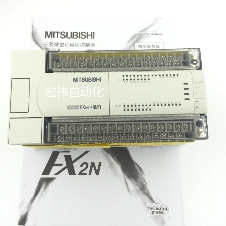 The newly imported Mitsubishi PLC FX2N-80MR-001 relay/transistor FX2N-80MT-001