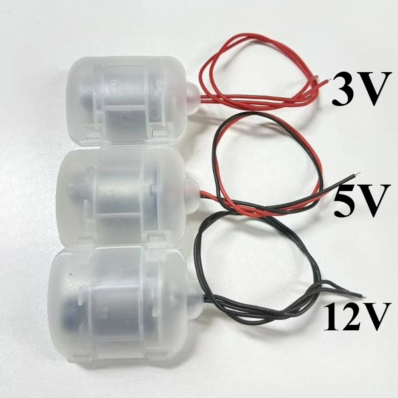 1PC R260 DC 12V Vibrador Forte Motor Vibratório com Shell Translúcido DIY Massageador