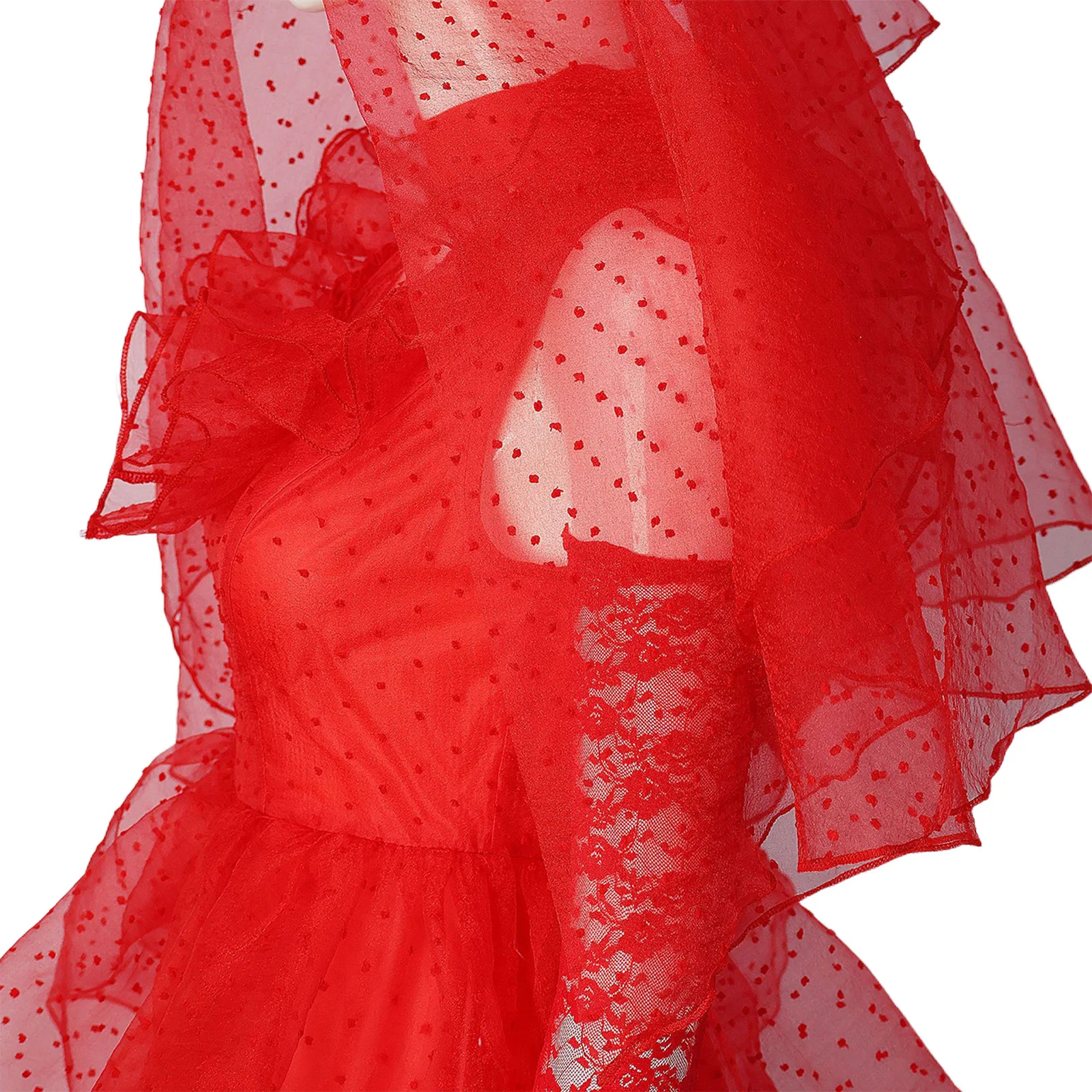 زي تنكري أحمر من Lydia Underworld ، أزياء هالوين