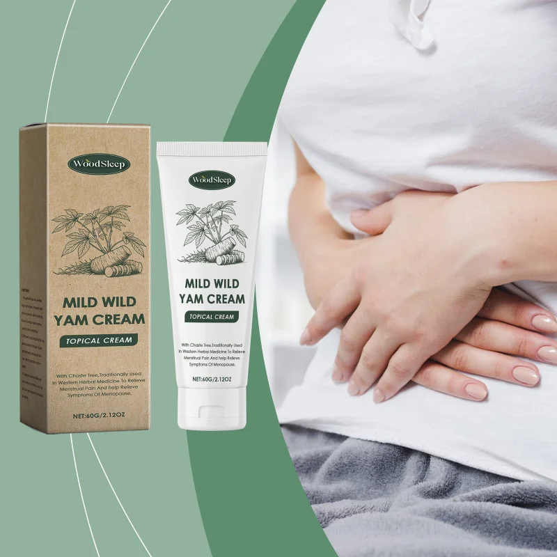 

Wild Yam Chaste Tree Cream-Hormone Balance Support, Menstrual Discomfort Relief Long-Lasting Skin Hydration With Aloe Vitamin E