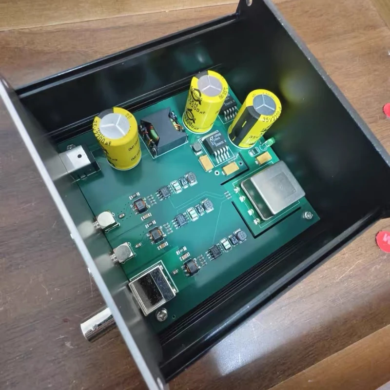 25MHZ OCXO Constant Temperature Crystal Oscillator Clock Source, Built-in 25MHz SC Low Phase Noise OCXO