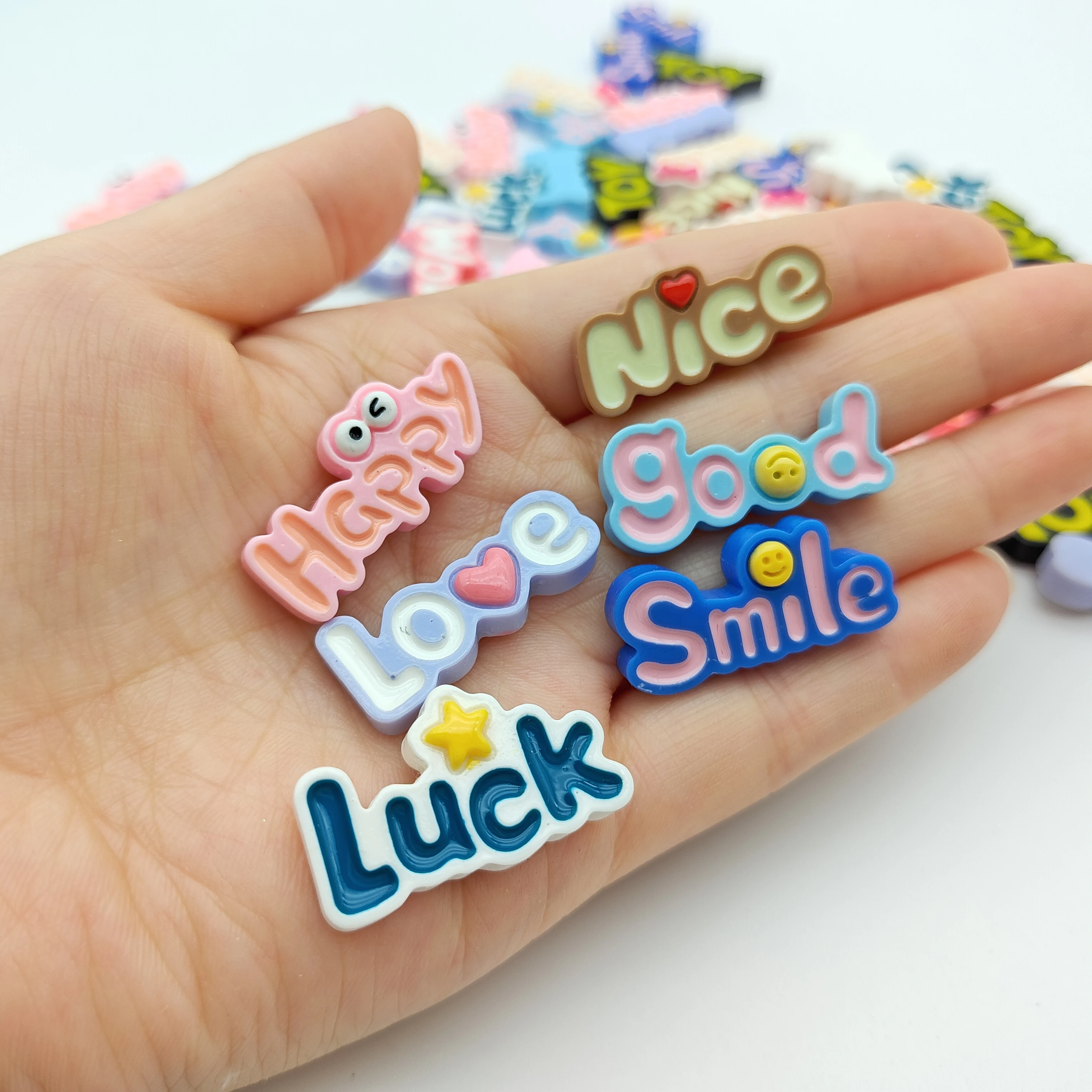 Mixed Floral Resin Patch for DIY Crafts