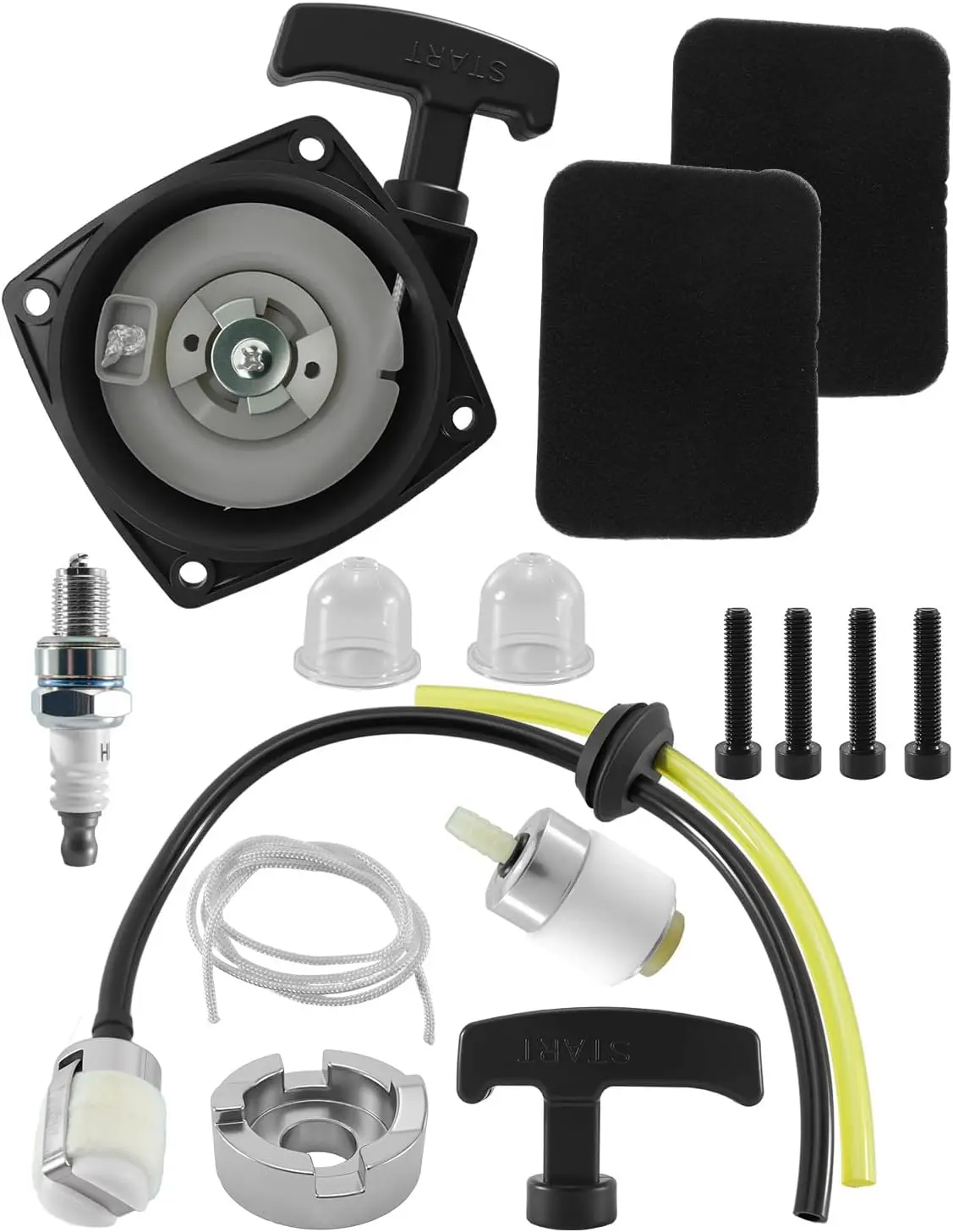 Recoil Starter Repair Kit For Echo 150BF 150BT 350BF 350BT Blowers With Pawl Air Filter Fuel Line  Lawn Mower Accessories