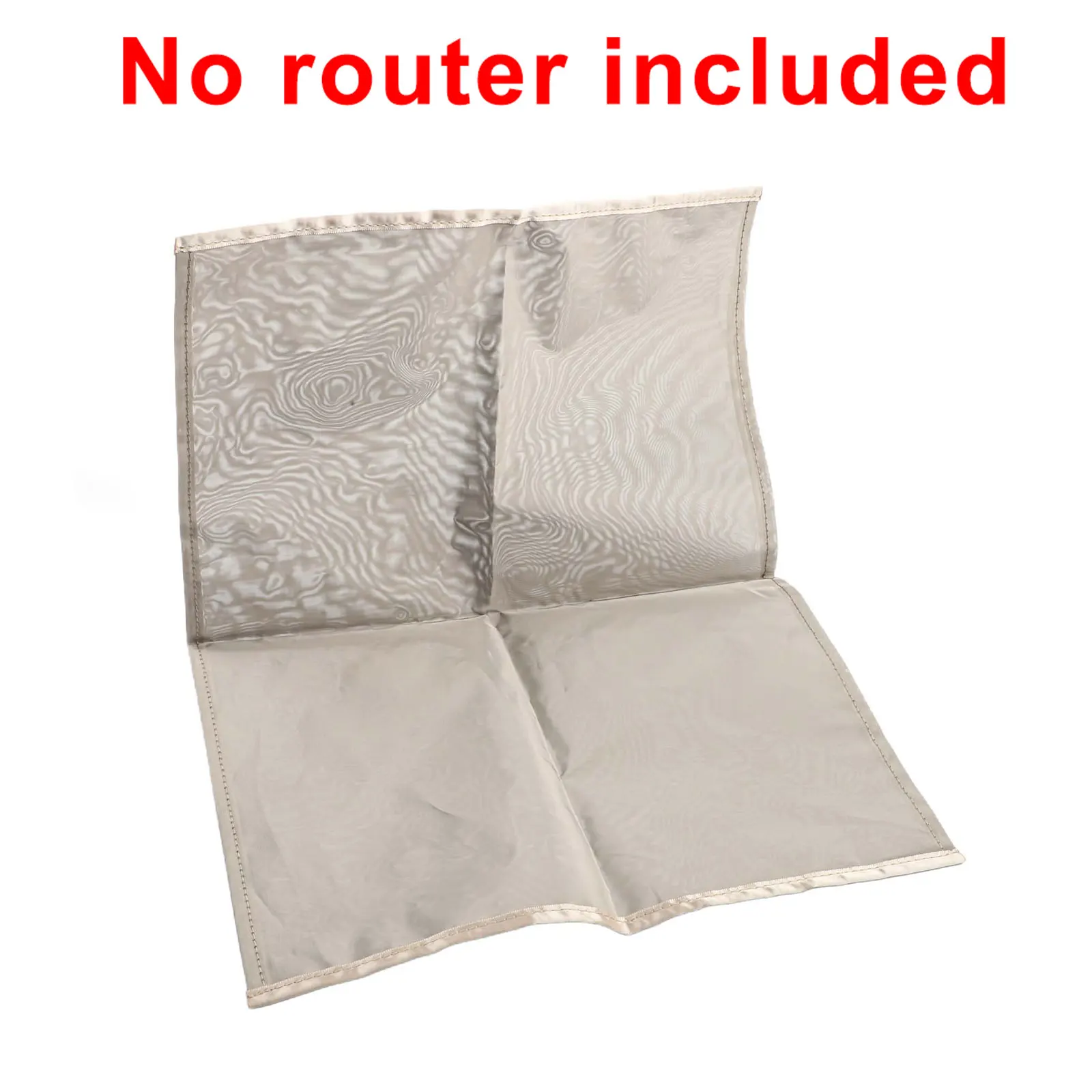 WiFi Router Radiation Barrier Cover with Shielded Material and Adjustable Closure for Optimized Wireless Protection